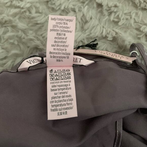 NWT Victoria’s Secret Cami Short Set Purple Animal Print Intimates Medium NEW - Picture 6 of 9